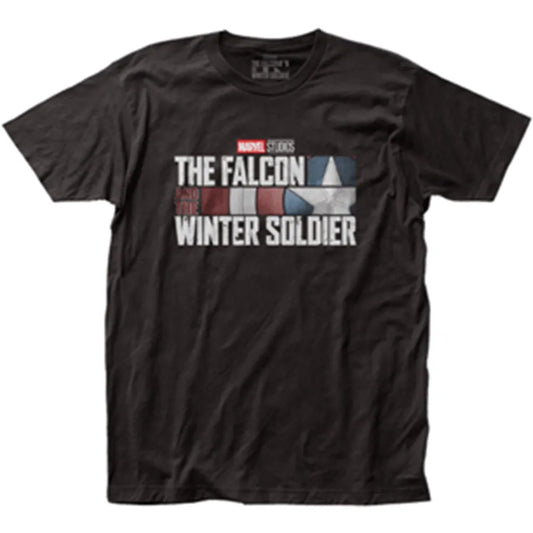 Falcon and Winter Soldier Title T-Shirt