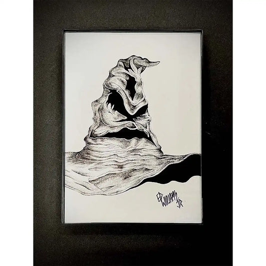 Small Art Print, 5x7 Ed Williams - Sorting Hat